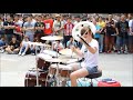 Amazing Girl Drummer Does BIGBANG Fantastic Baby Street Performance