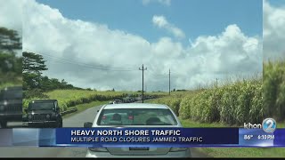 Gridlock commute to and from North Shore