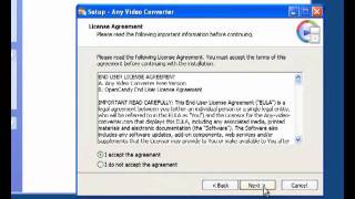 Install Any Video Converter