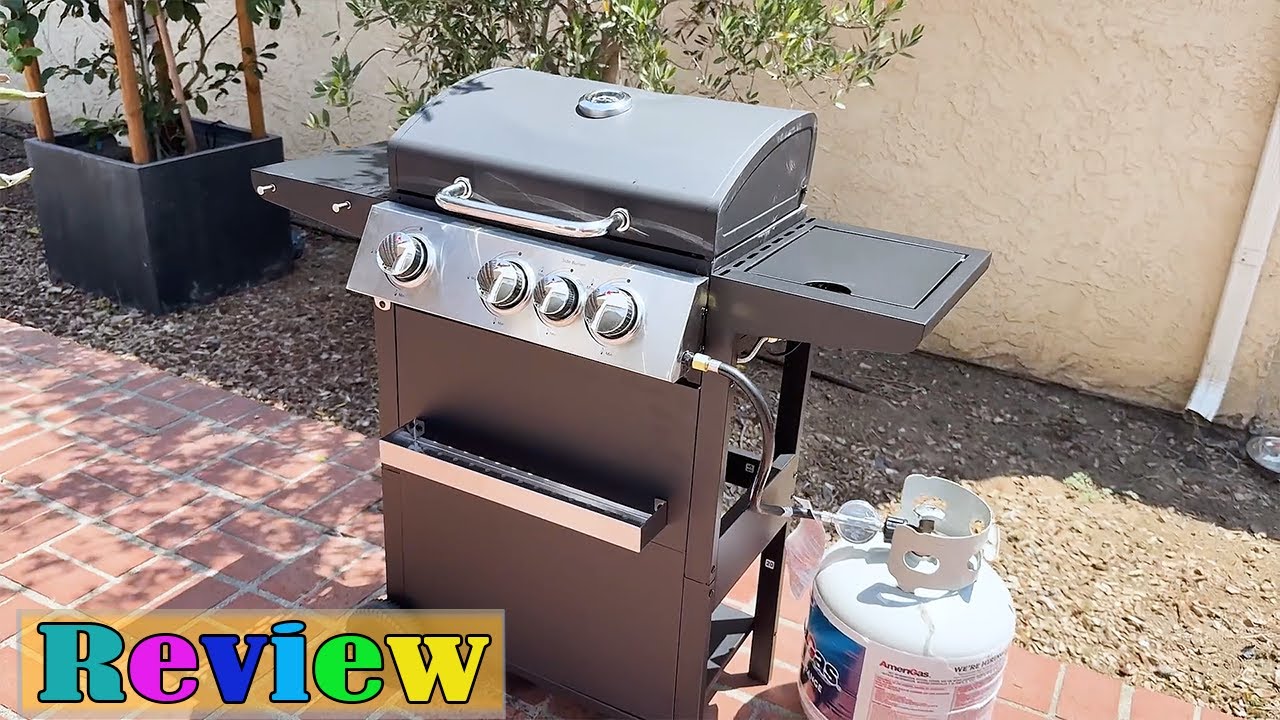 Review of 3 Burner Propane Gas BBQ Grill with Side Burner