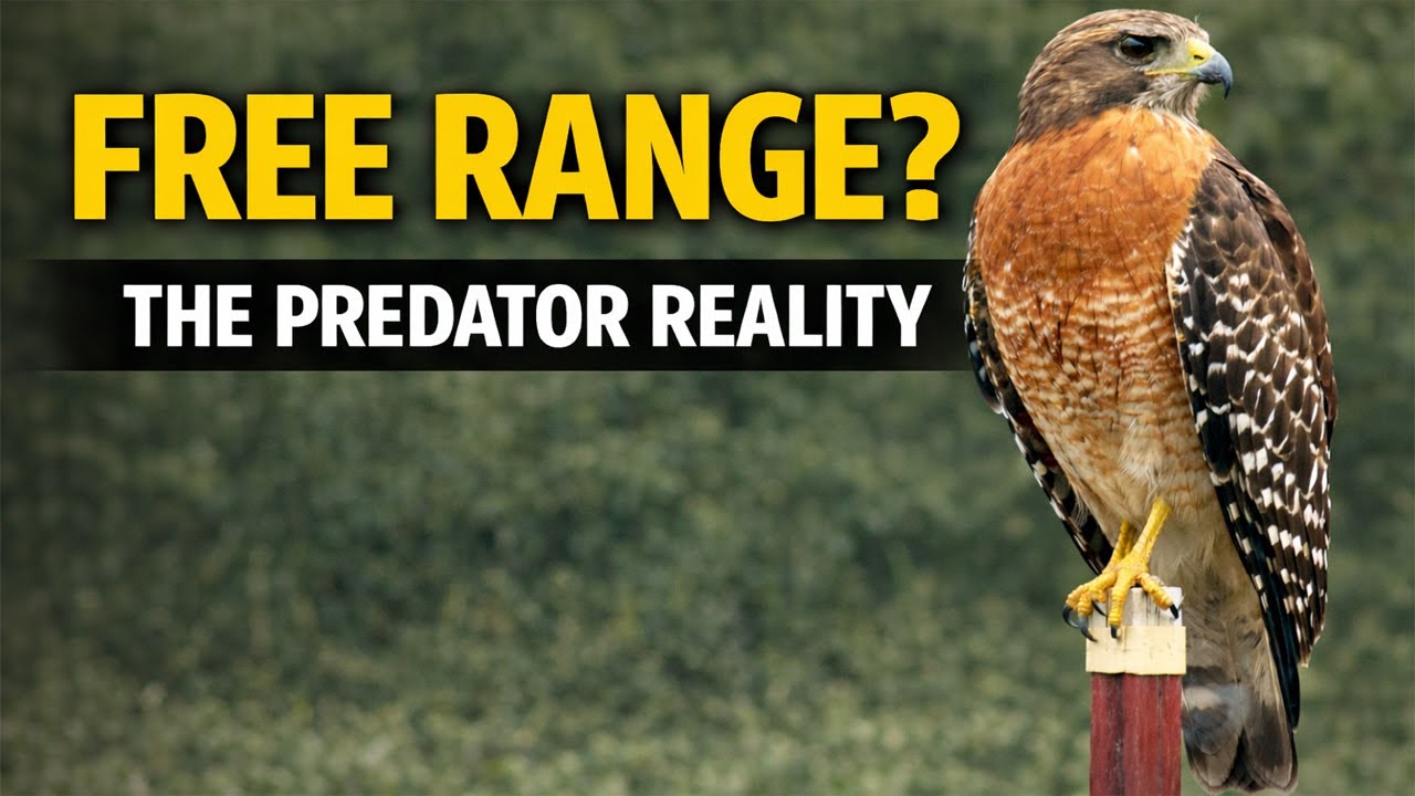 Free Range Chickens, The Predator Reality No One Warns You About