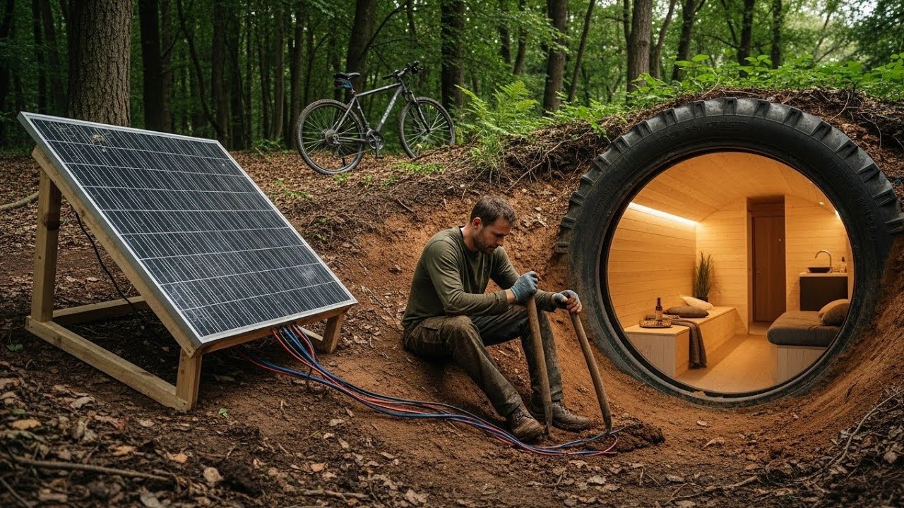 No One Knew… An Underground Tunnel Turned Into a Secret Luxury House