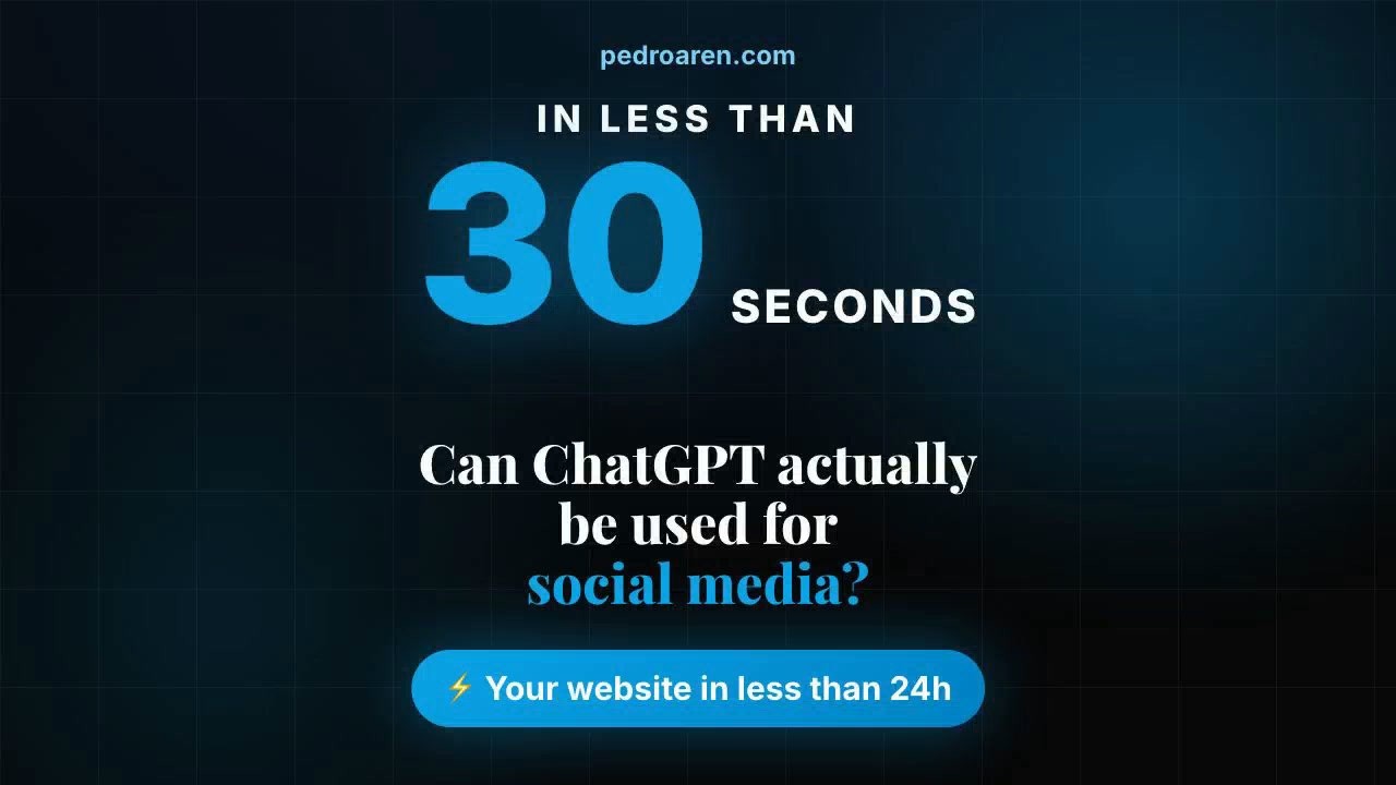 How to use ChatGPT for your business social media