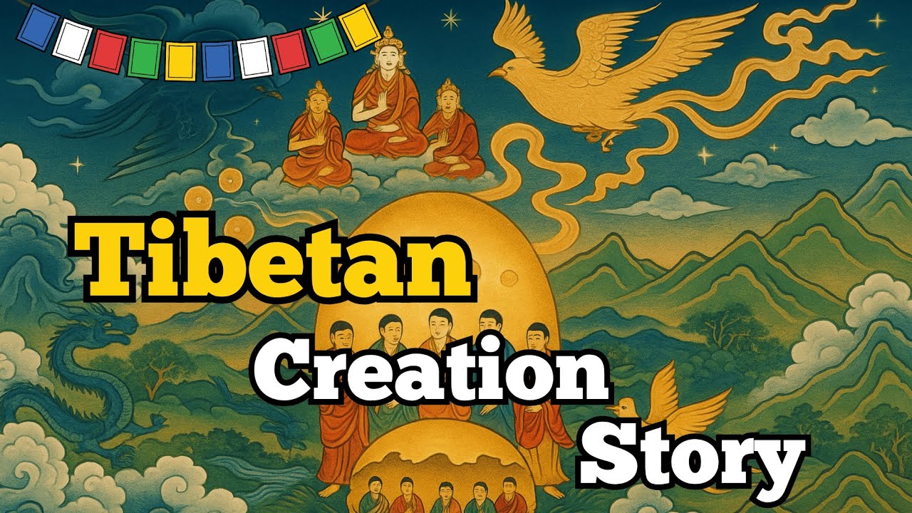 Tibetan Creation Myth: A World Forged by Breath, Fire, and Time | Tibetan Mythology