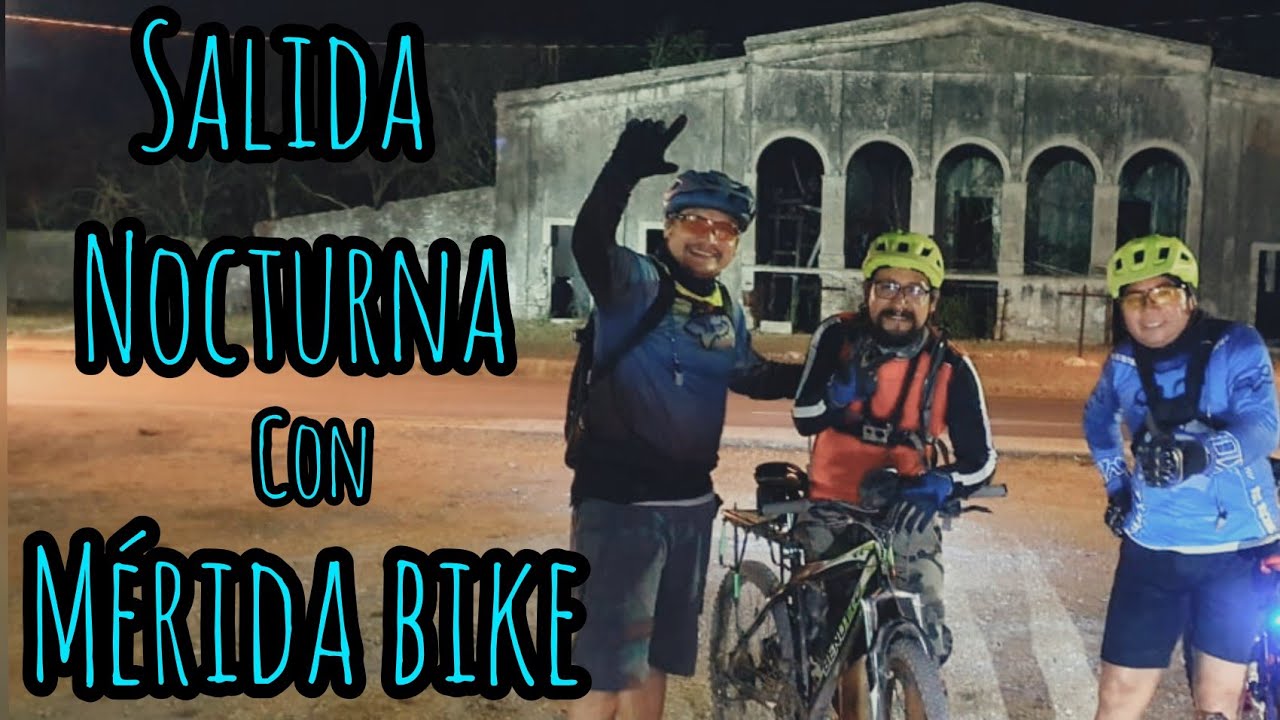 vuelta con Mérida bikeMTB Mérida Yucatán viajando en bicicleta por