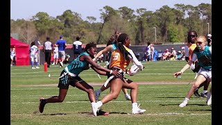 Jaguars Elite vs. Tag Team Elite | 11U Girls | Disney Youth Flag Football World Championship 2025