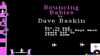 Bouncing Babies gameplay (PC Game, 1984) screenshot 1