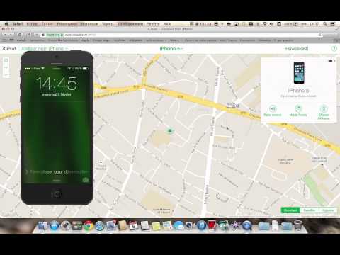 Localiser son iphone depuis icloud