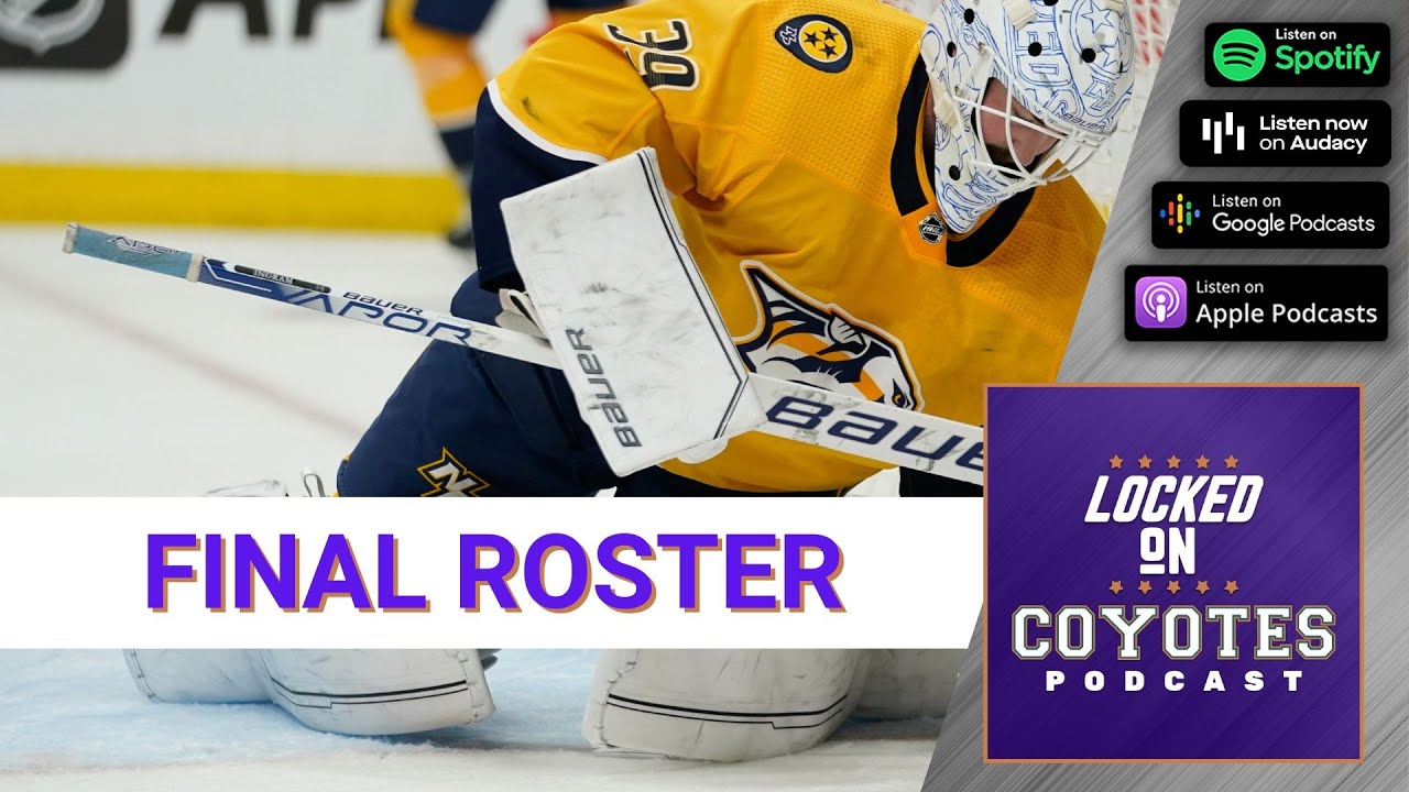 Coyotes opening night roster released - YouTube