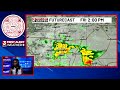 First Alert Weather: Dry Thursday afternoon before end of week rain