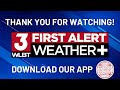 First Alert Weather: Dry Thursday afternoon before end of week rain