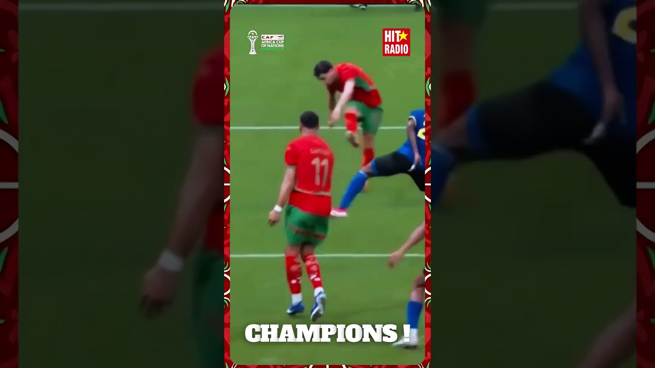 Morocco are 𝐀𝐅𝐂𝐎𝐍 𝐂𝐡𝐚𝐦𝐩𝐢𝐨𝐧𝐬. 🇲🇦🦁