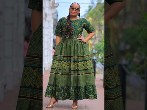 MITINDO YA MAGAUNI MAREFU YA VITENGE YA WANAWAKE WA KIAFRIKA Zamakalefashion Fashion