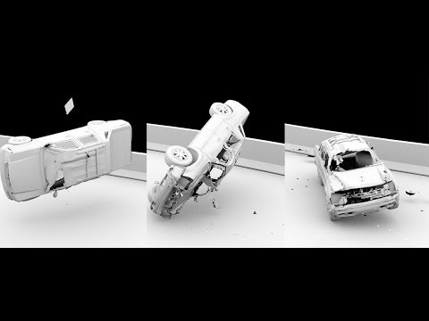 Car Crash (Autodesk Maya nCloth)