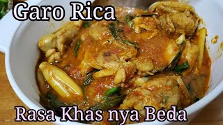 Cooked Chicken Recipe GARO RICA, Manado Cuisine.