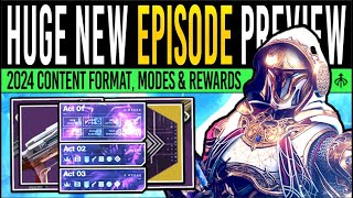 Destiny 2: MAJOR NEW EPISODES PREVIEW! Multiple UPDATES, Exotic Quests, New Pass & Regular Loot