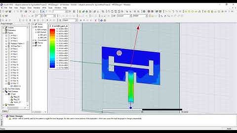 H shape slot patch antenna design in hfss | braod band antenna design in hfss | hfss tutorials