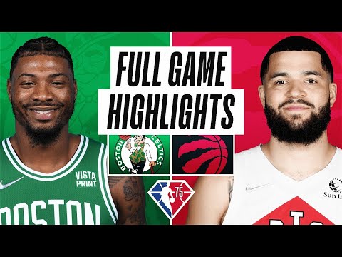 Boston Celtics vs. Toronto Raptors Full Game Highlights | NBA Season 2021-22