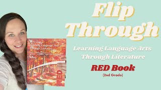 Learning Language Arts Through Literature Flip-through | LLATL Red | 2nd grade Grammar | Homeschool