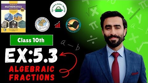 Exercise 5.3 Class 10 Maths | NBF new book 2025| Complete Ex 5.3 Class 10 Mathematics