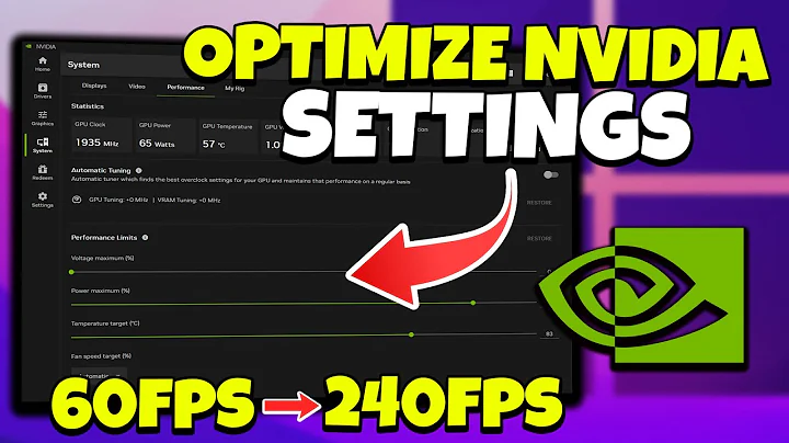 🔧How to OPTIMIZE NVIDIA Settings for Gaming in 2025! (Boost FPS & Fix Lag)