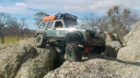 EXTREME RC Rock Crawling | Modified Redcat Gen7 Sport | Jeep Cherokee XJ Injora Hard Body