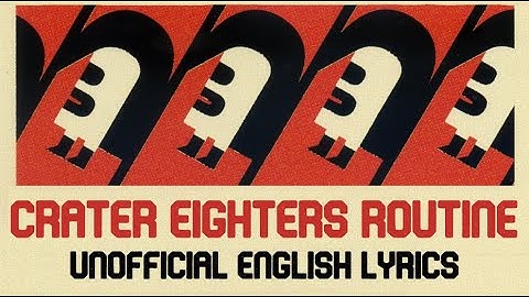 Crater Eighters Routine [Turquoise October] / Unofficial English Lyrics / Splatoon 3