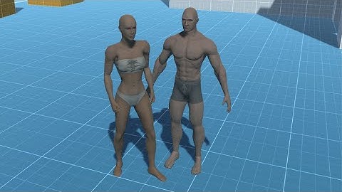 Characters from Shroud of the Avatar in Unity using the "Starter Assets Third Person Controller"