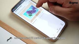 Bigme WiFi Digital Color E-ink Photo Frame F7 user guide!