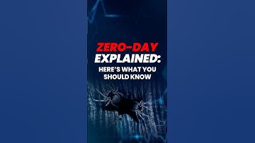 Zero-Day Exploits Explained #fyp #techtips #cybersecuritytips