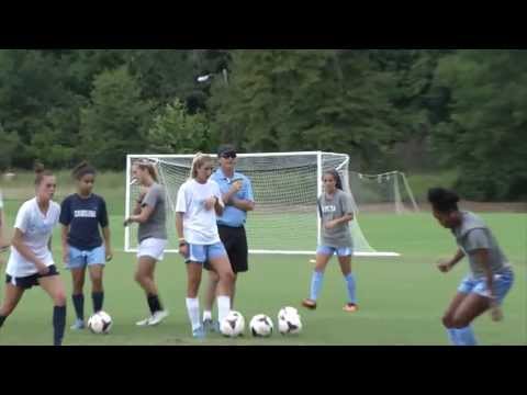 Inside Access: UNC Women's Soccer Practice - Anson Dorrance Mic'd Up