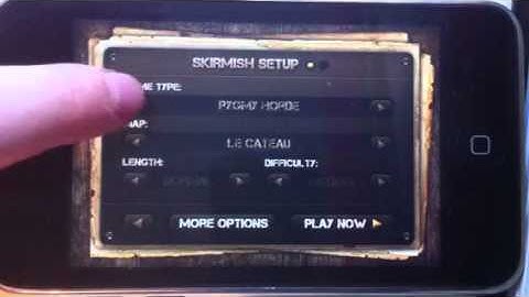 Ipod Touch App Review #5 - Trenches