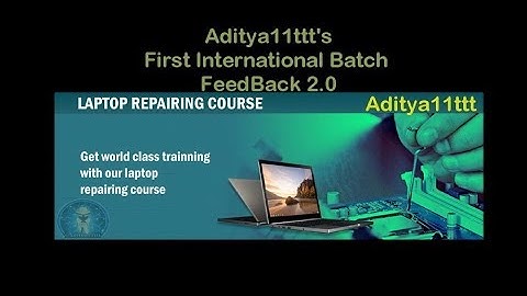 #LaptopRepair Chip level Repair Course | Laptop Repair Course | Laptop Repair Training #Aditya11ttt