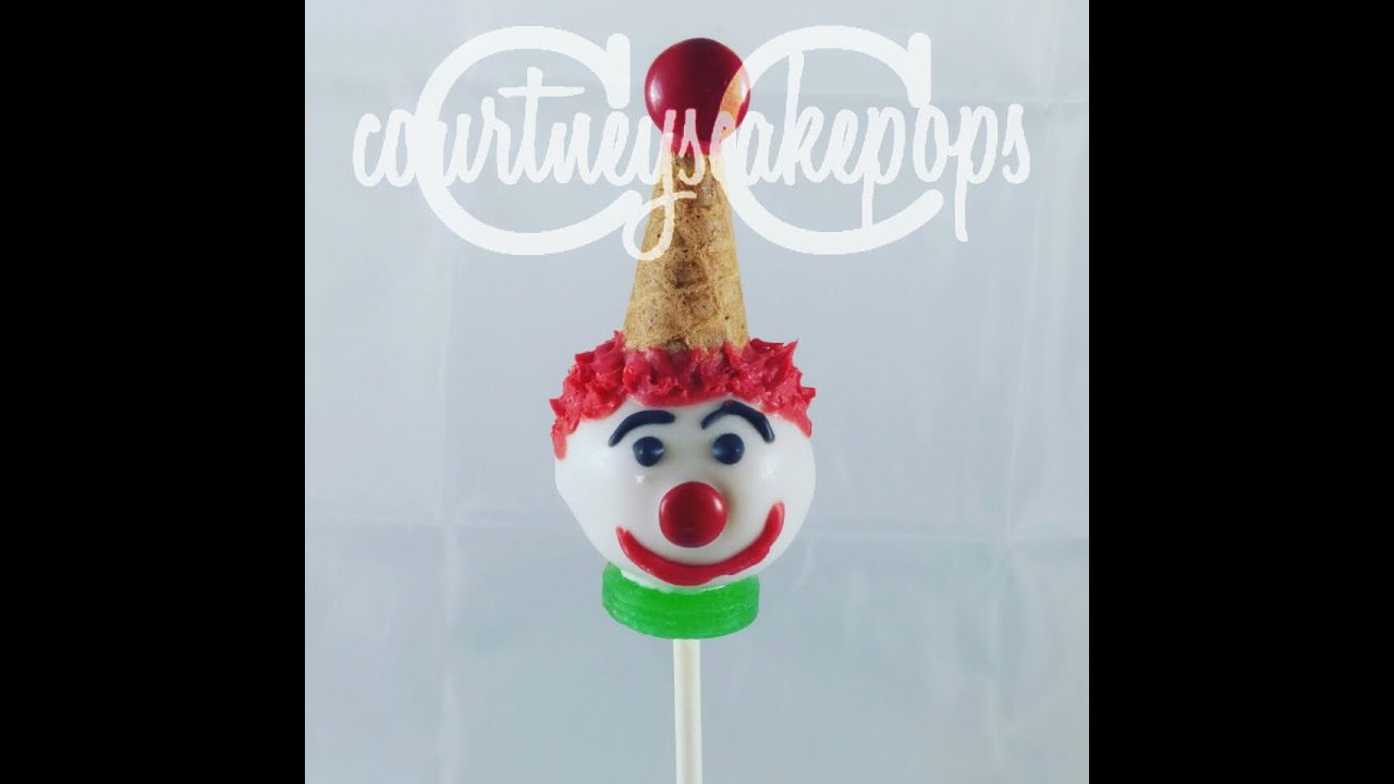 Clown Cakepops | Courtney's Cakepops
