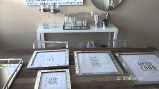 Vlogtober: Mirrored Frame Gallery Wall