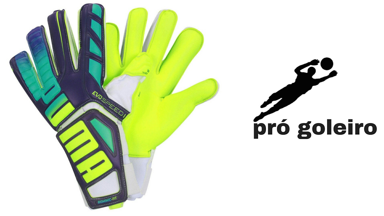 luva goleiro puma evospeed 1.3 pro