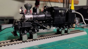 Brass On30 25 Ton Climax - TCS WowSound DCC Install Demonstration