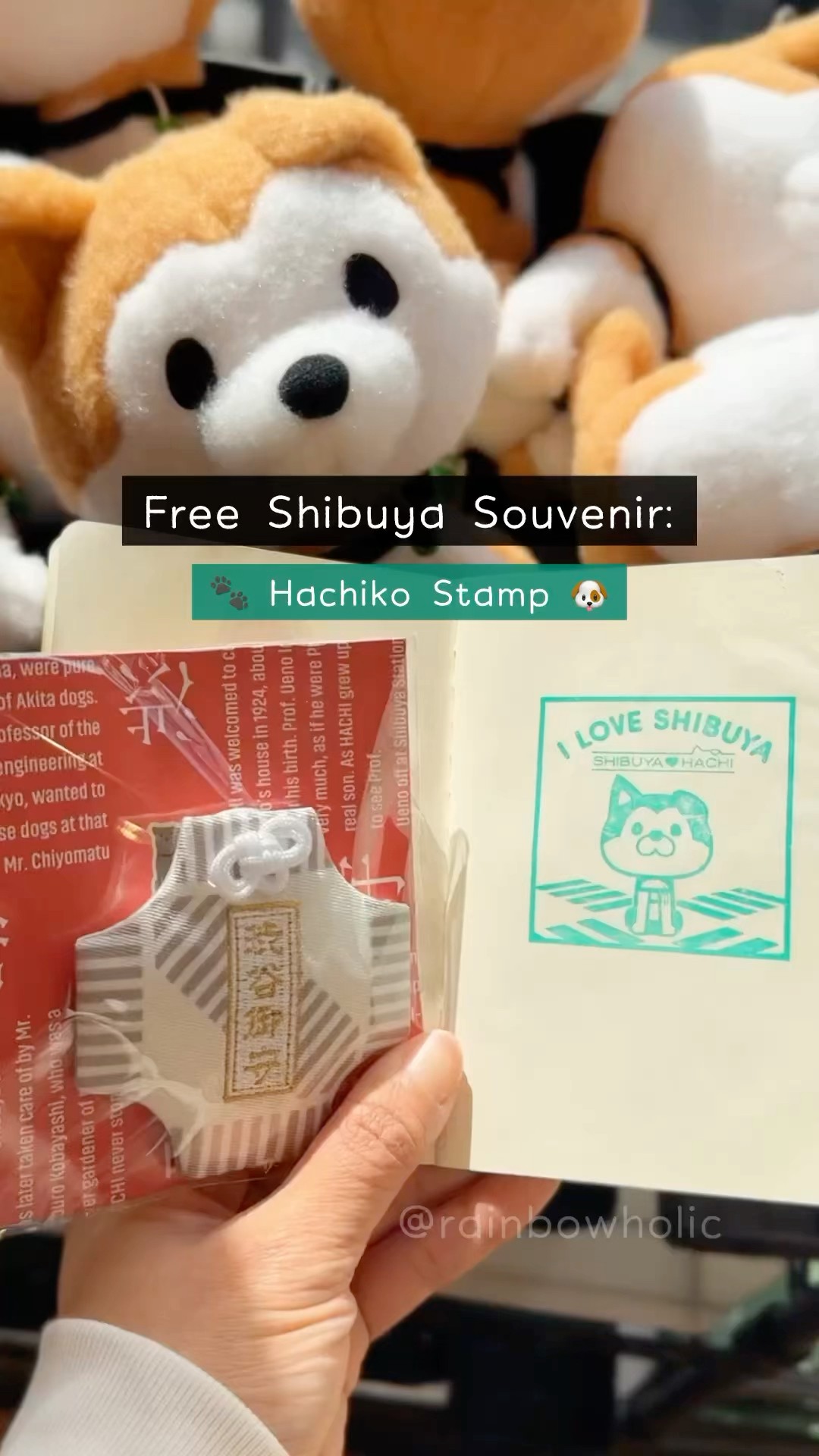 Shibuya Hachiko Souvenir Stamp 🐶🐾💮 - YouTube