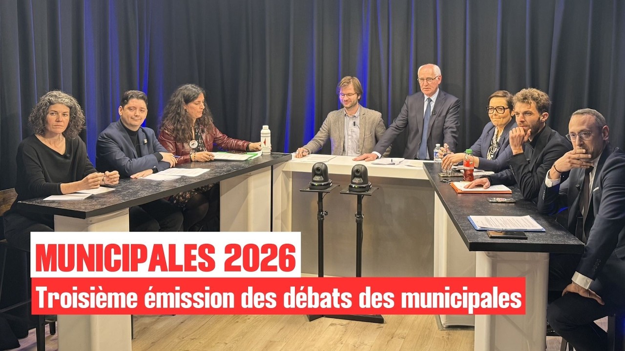 Municipales - Le débat Chambéry #3 - Économie, commerce et attractivité