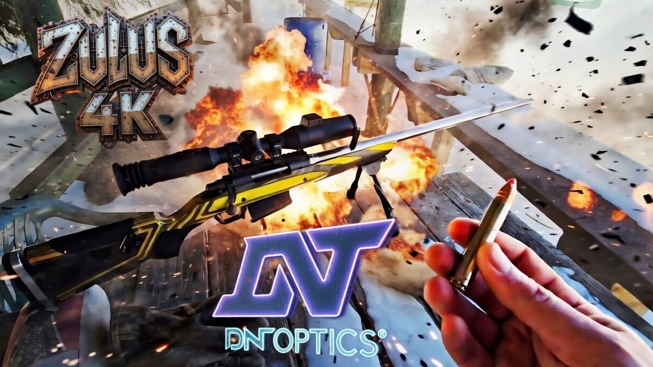 A Super Charged Rifle with the new Zulus 4k by DNT Optics 