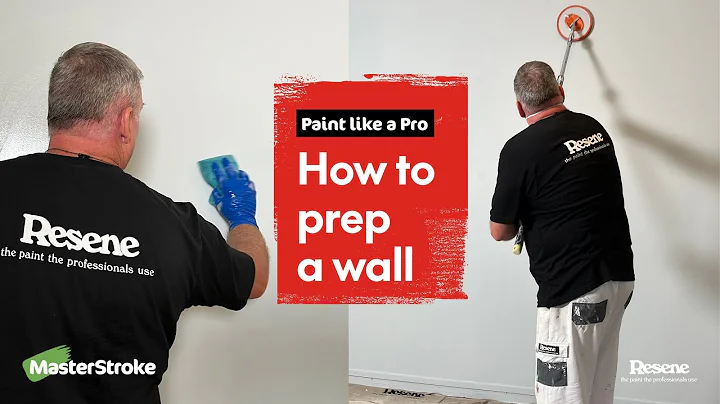 Paint like a Pro - How to prep a wall for painting