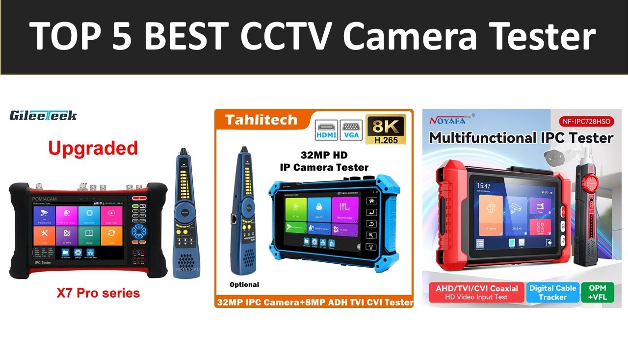 TOP 5 BEST CCTV Camera Tester 2026