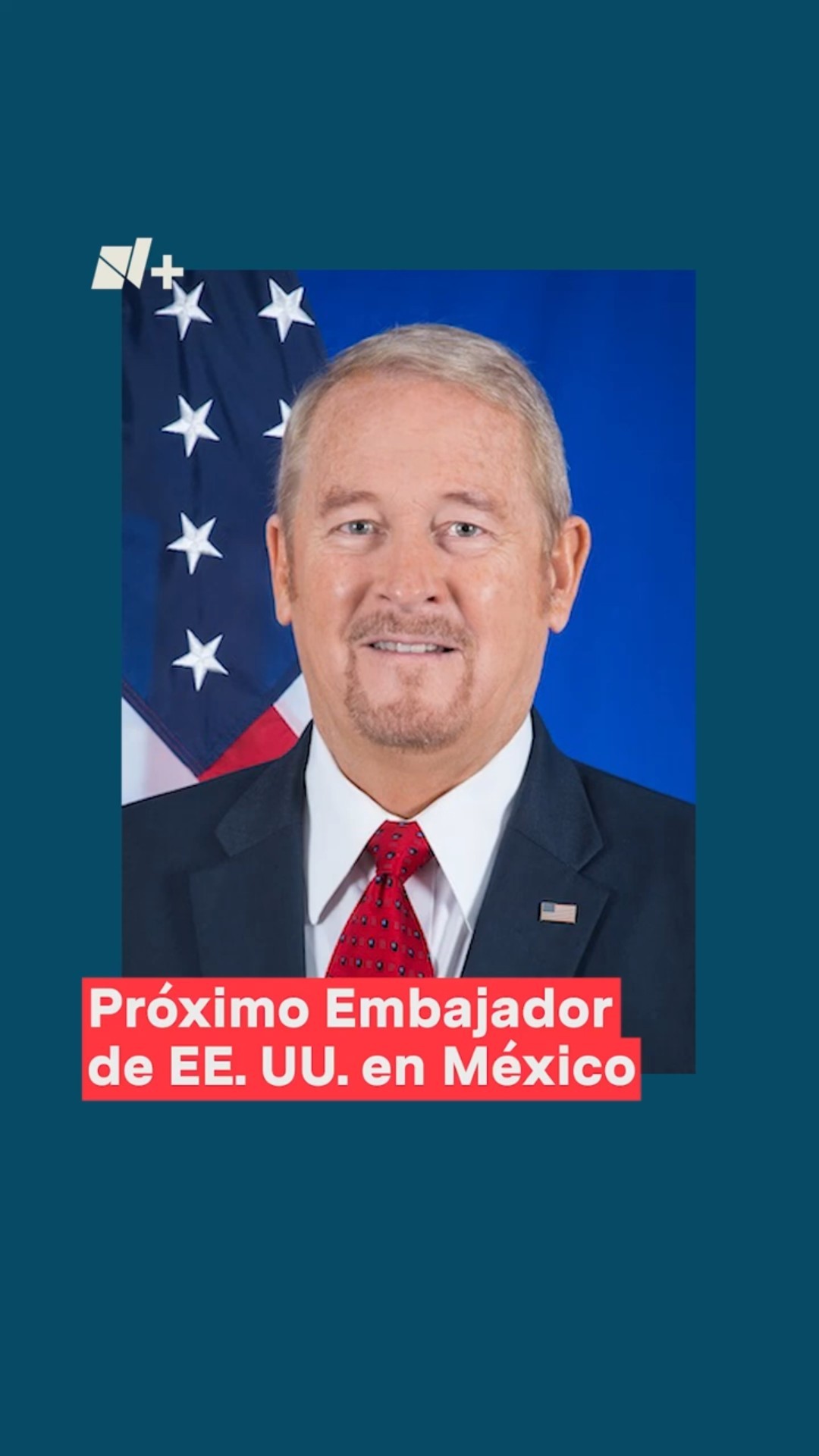 ¿Quién es Ronald Johnson? Nominado como próximo embajador en México #nmas #eua #shorts #trump