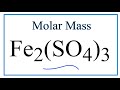 Molar Mass and Chemical Formulas