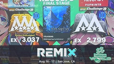 [SJ-Remix 2025] harujun vs PupWintr San Jose Remix 2025 DDR Singles Tournament Grand Final + Encore