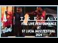 Teejay full live performance at st lucia jazz festival 2024