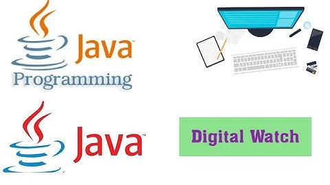 Java GUI Digital Watch || GUI Digital Watch in Java