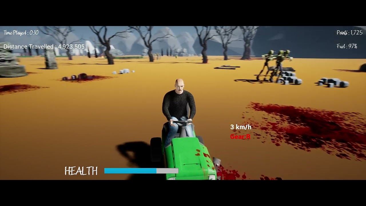 Lawnmower Game: Zombies