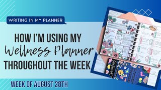 Weekly Wellness Planner Setup and Filling it In | After the Pen