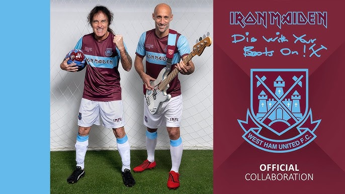 IRON MAIDEN Share Footage Of Maiden FC vs SK Slavia Praha Football